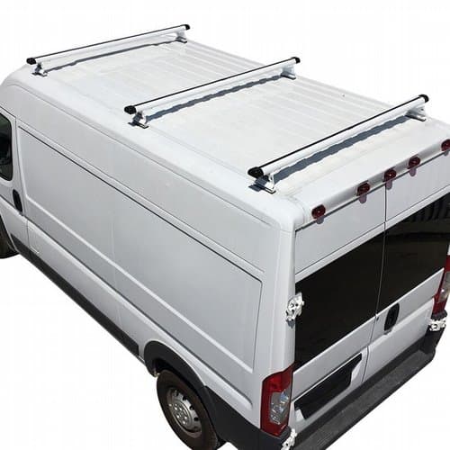 Vantech Ram ProMaster 2013+ - 3 Bar Aluminum Ladder Racks H3543